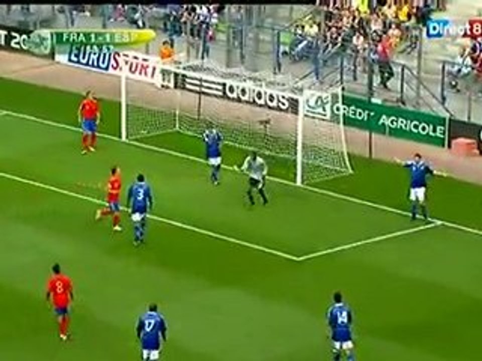 France vs Espagne (2-1) Champion d'Europe !!!
