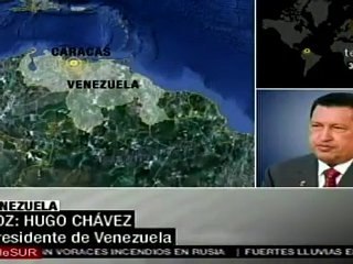 Chávez: pretenden internacionalizar la guerra