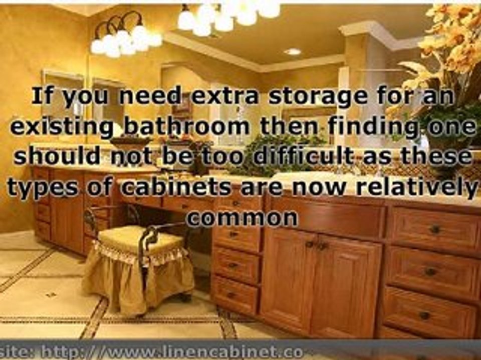 How a Tall Linen Cabinet or Linen Tower can Relieve Storage