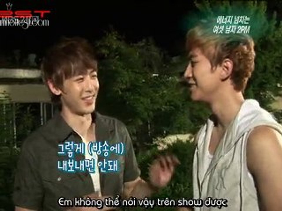 [Vietsub - 2ST]100724 EW - 2PM Concert Filming Cut
