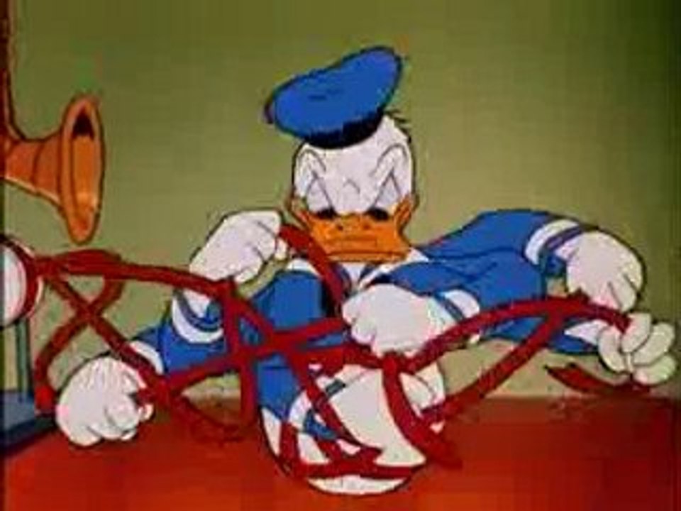 Cartoon Donald - Donald emballeur (The Clock Watcher) (1945)
