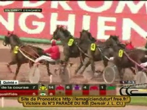 Vidéo Quinté PRIX DE LA BOURSE a Enghien 31 juillet 2010