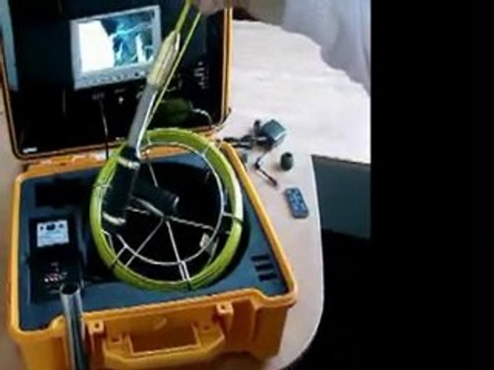 camara de inspeccion de tuberias