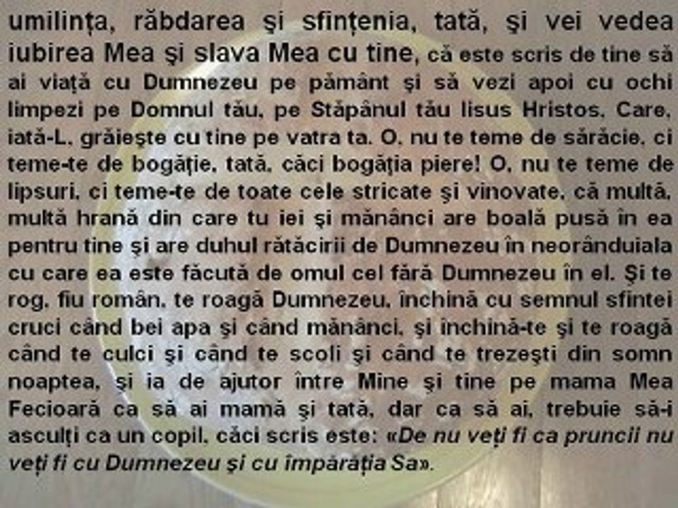 Cuvântul lui Dumnezeu pentru poporul român (audio) P2 (4) (R