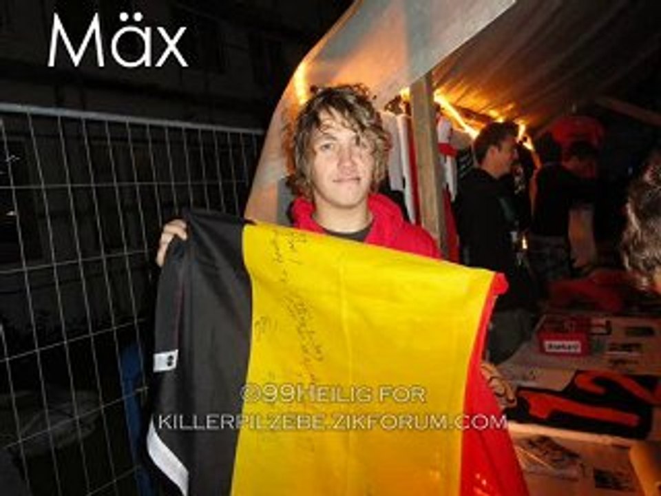 Killerpilze - Messages for Belgian Fans