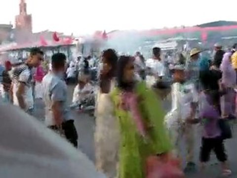 Place Jamaâ El Fna à Marrakech