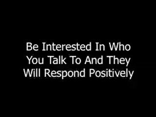 How To Start a Good Conversation