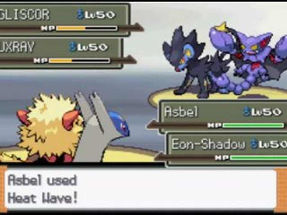Pokemon Platinum Tag Team Battle Tower - Kanon & Katryna 2