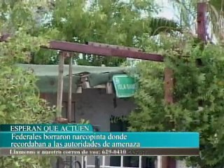 DEJA NARCO PINTA LA LINEA EN CD JUAREZ