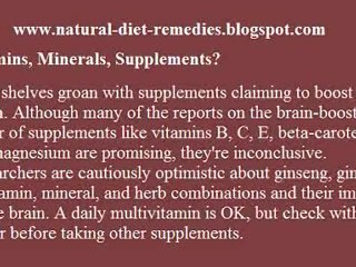 Brain Foods That Help You Concentrate - Natural Diet Remedie