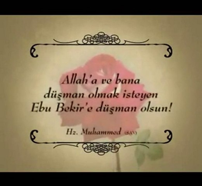 Hz. Ebu Bekir Es Sıddık (r.a)