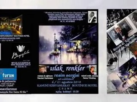 'ISLAK RENKLER '' RESİM SERGİSİ