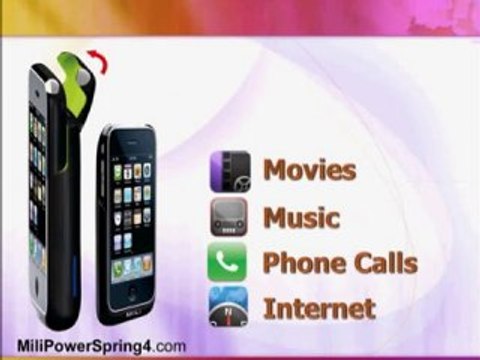 Innovatively made MiLi Power Spring 4 Apt Accessory for iPh