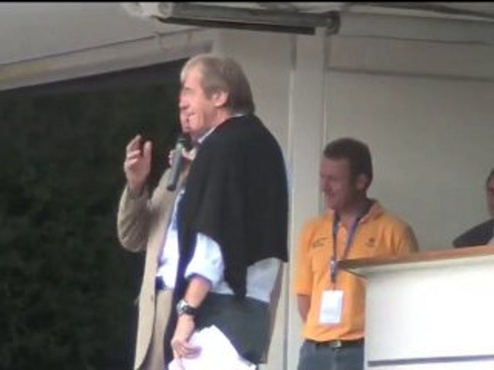 Polynormande 2010 : B. Hinault interviewé par Daniel Mangeas