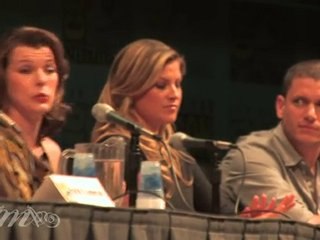 Resident Evil Afterlife Cast at Comic Con #2