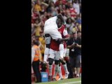 Arsenal 3-2 Glasgow Celtic Sagna great-strike