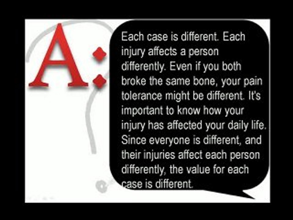 FAQ Will My Personal Injury Case Be Worth as Much as Friend