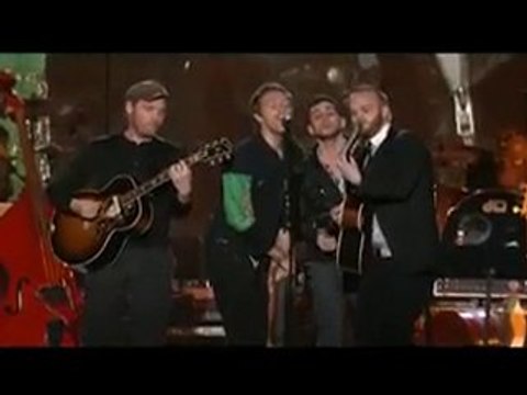 Coldplay at MusiCares I'm a Believer