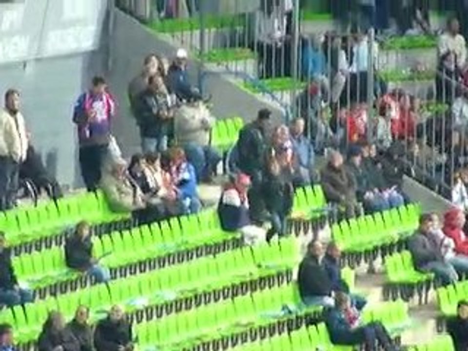 ambiance stade malherbe caen mi temps caen-metz badaboom