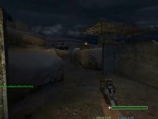 N4n0 vs HH76 CoD 2 gameplay sniper