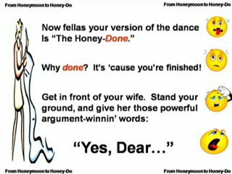 From Honeymoon to Honey-Do