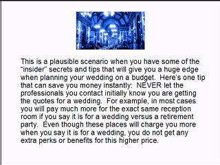 Wedding Planning on a Budget