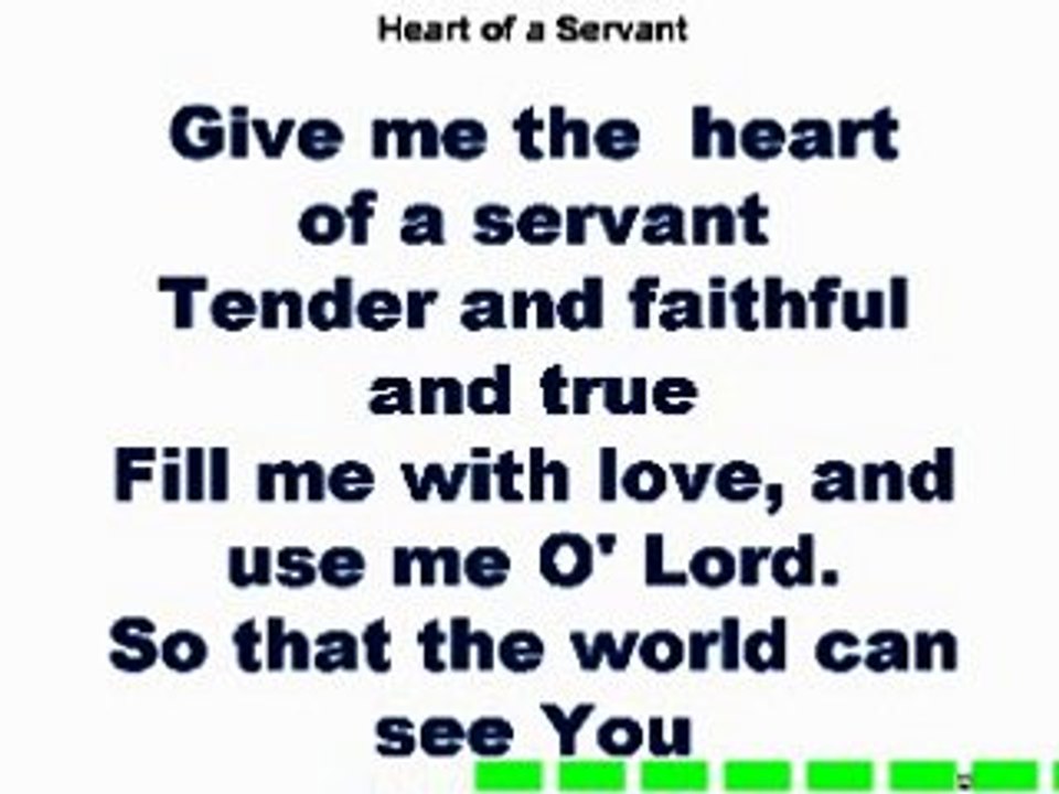 Heart of a Servant(320x240)