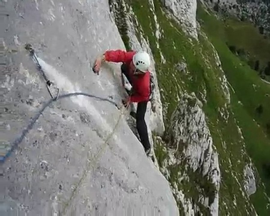 voie d'escalade king kong