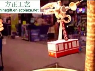 Aerial solar powered cable car by OWI