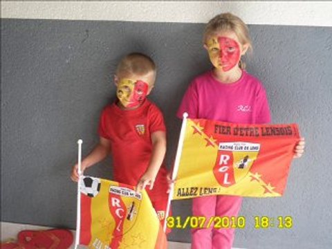 clara et enzo le 31 juillet 2010 route vers bollaert