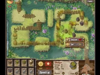 Claytus Hood Tower Defense - Walkthrough - Dirty Swamps