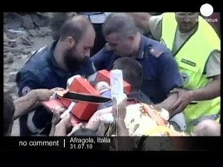 Building collapse in Italy - no comment