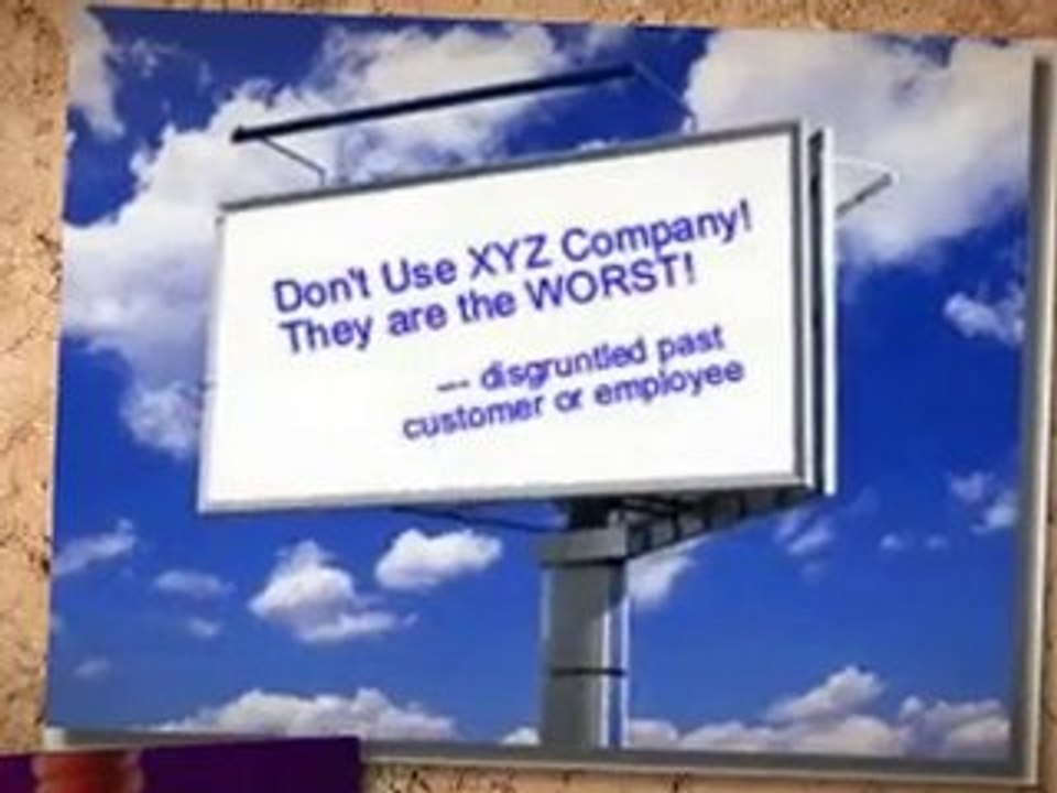 Online Reputation Management