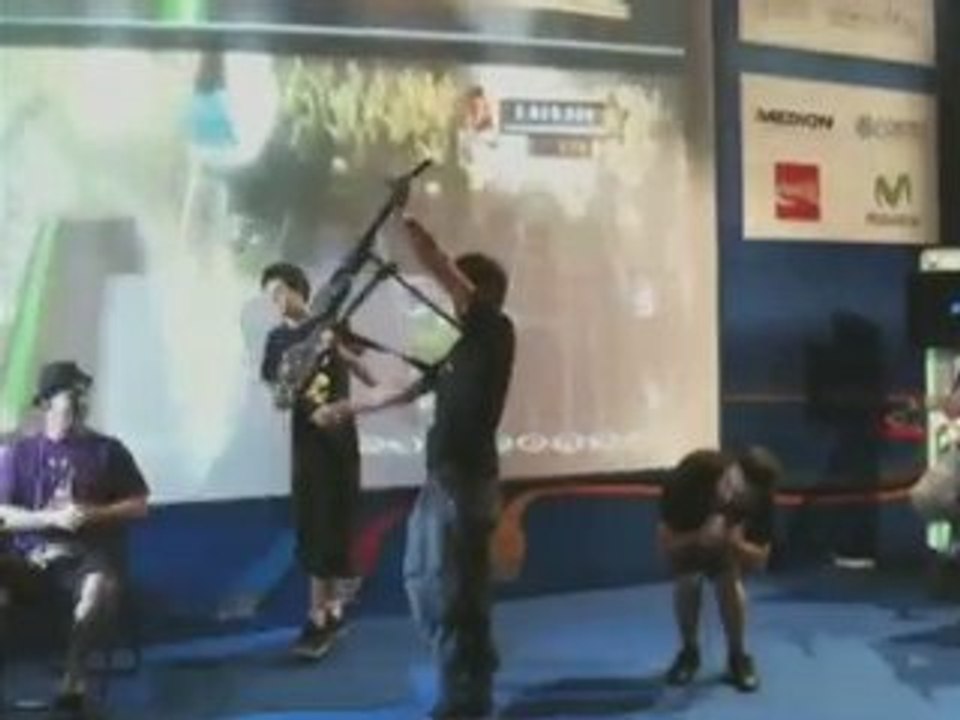 Campus Party Valencia 2010 - Final Guitar Hero - zonajugones