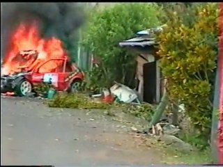 Rally crach michel chane-kuw 2000 île de la Réunion