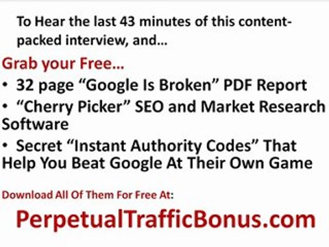 Perpetual Traffic Formula Bonus
