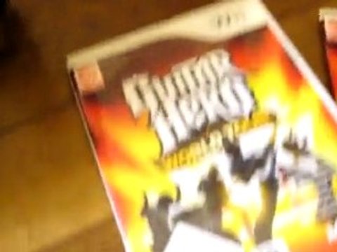 Guitare heroe ( Guitare + batterie + jeu )