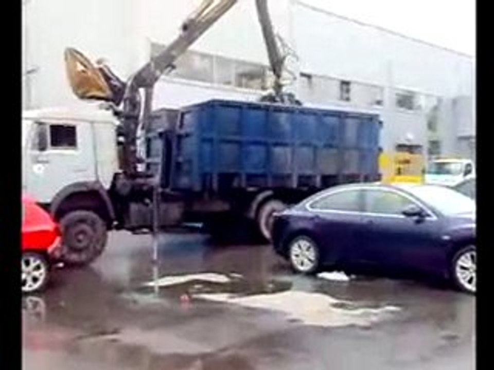 Don't Park In Front Of The Dumpster On Trash Day