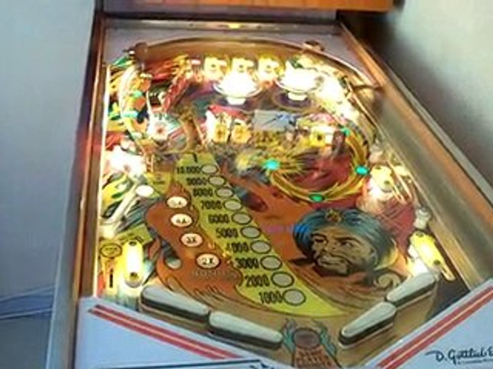 flipper pinball sinbad de gottlieb