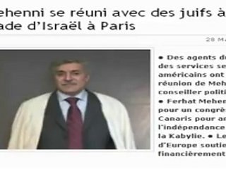 Ferhat Mehenni réunion à l'ambassade d'Israel ???