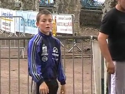 SEMAINE DE LA PETANQUE A VESOUL : LES ENFANTS AUSSI