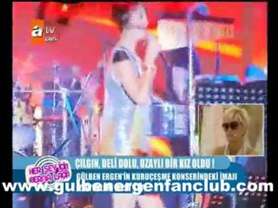 Gülben Ergen Kuruçeşme Arena Konser Öncesi Ve Sonrası