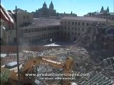 Imágenes del derribo del teatro Bretón