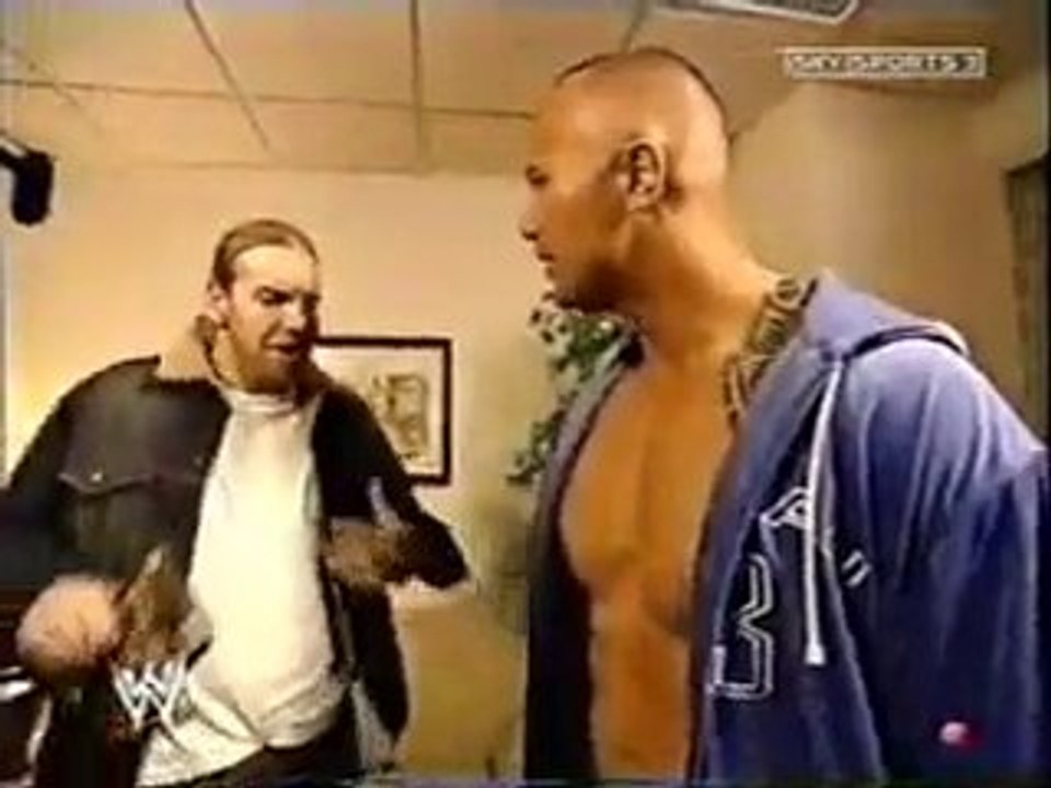 WWE Rock & Christian Segment