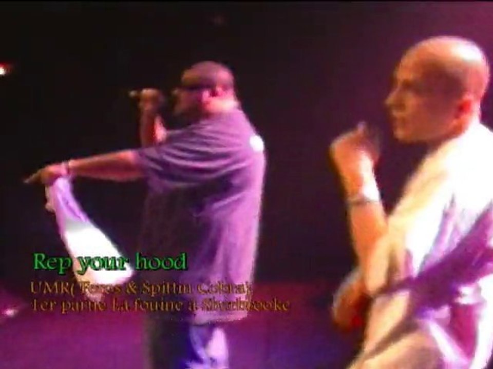 UMR en Premiere de La Fouine à Sherbrooke