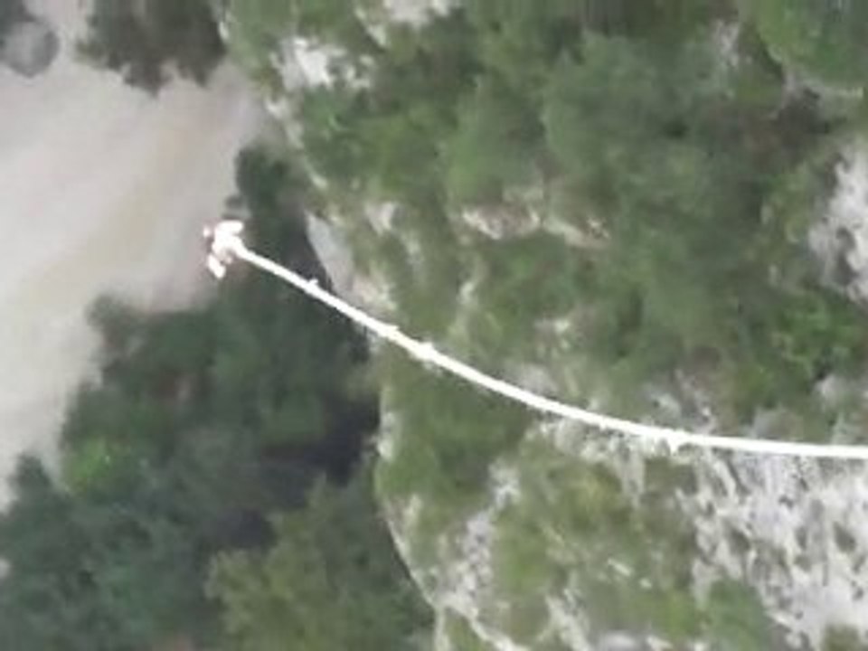 Saut à l'élastique Artuby