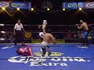 Blue Panther, Dorada, Sagrado vs Charly, Alebrije, Olimpico
