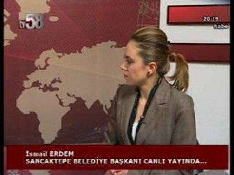 Sancaktepe Belediyesi Başkanı İsmail Erdem TV58'de