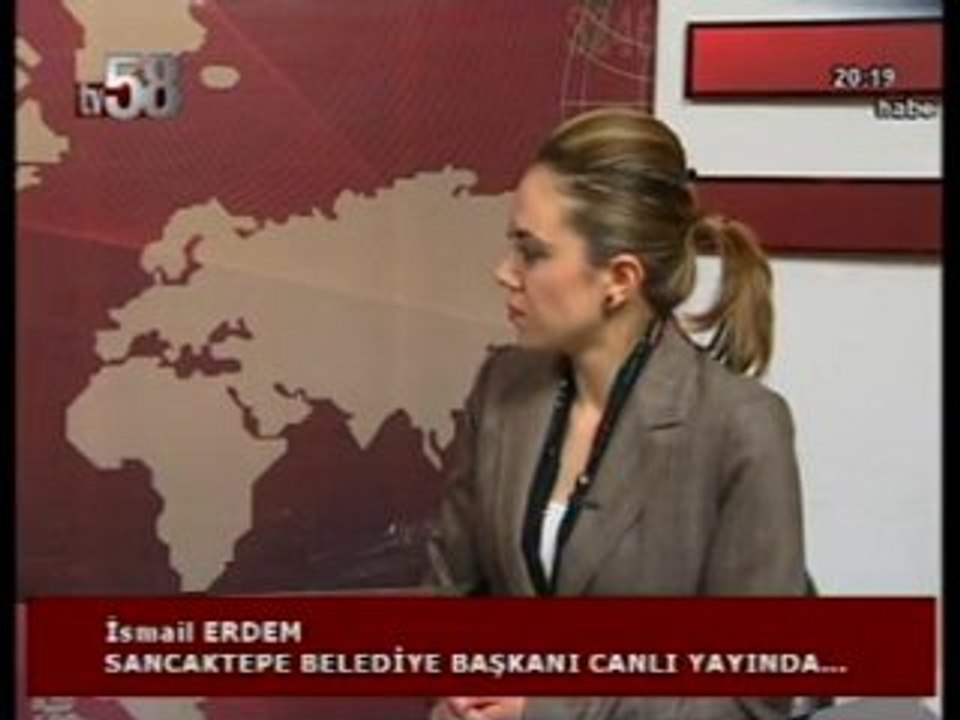 Sancaktepe Belediyesi Başkanı İsmail Erdem TV58'de
