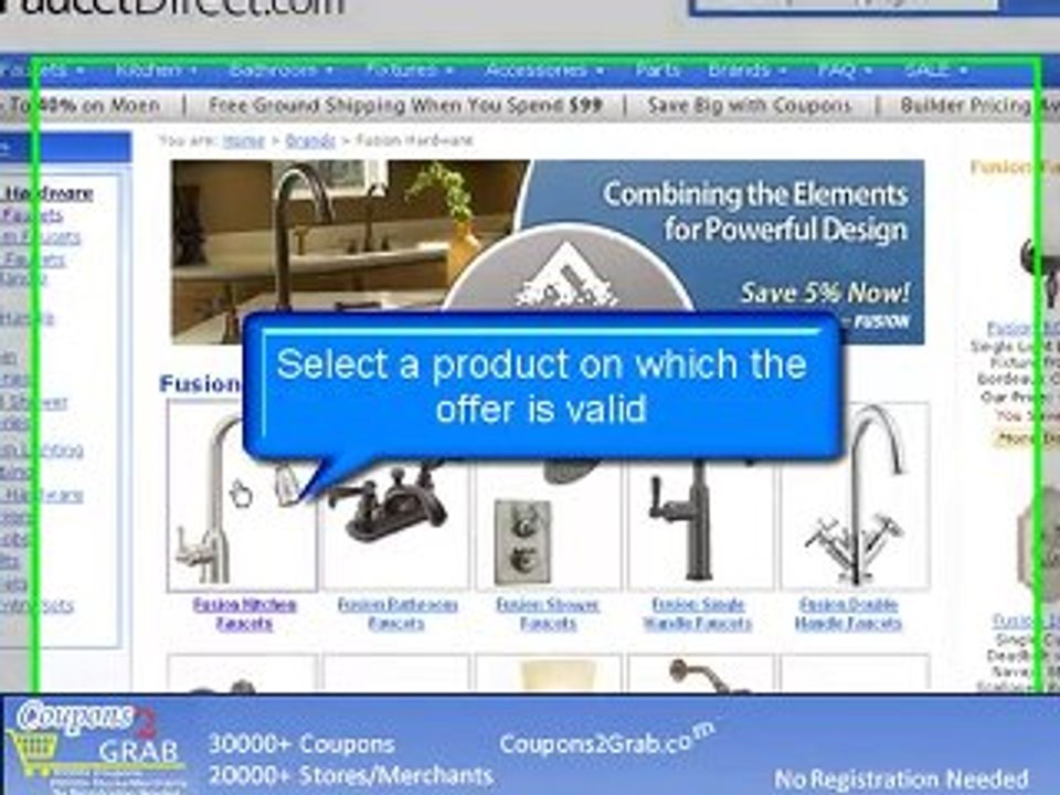 Faucet Direct Discount Coupons -Coupons2grab